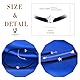 CPSLOVE Fashion Damen Stern Halsreife Halskette 925 Silber Ketten mit Stern Anhänger für Mädchen Elegante Choker Ketten mit Schwarze Seil Kette