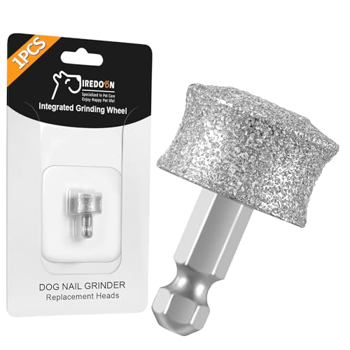 IREDOON Dog Nail Grinder Replacement Head-Integrated Grinding Head for Casfuy and Most Brands Highly Efficient, Safe and Durable (1pcs)