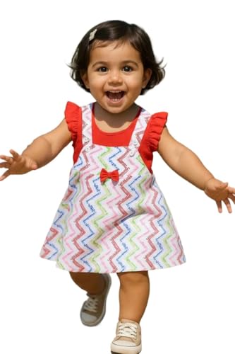 Image of Clothe Funn New Born Baby Girl Dress Knee Length