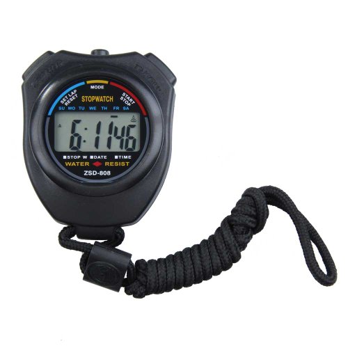 Price comparison product image Broadroot Digital Stopwatch Counter with Strap Running Timer for Sports Gym