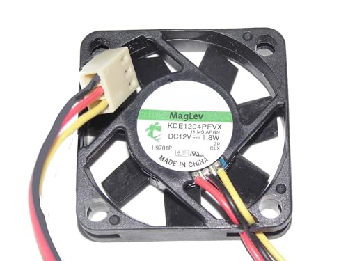 Ventilateur de refroidissement 12V KDE1204PFVX micro ventilateur 40x10 mm 3 broches
