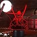 Otaku Lamps Zoro One Piece – Anime Lamp Figure Night Light, 16 Color RGB LED – Remote, 3D Anime Room Décor Gift for Otaku