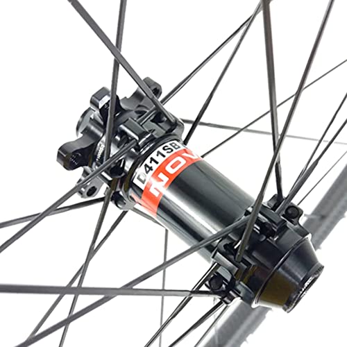 Hulkwheels Carbon Disc Brake Road Bike Wheelset 700C 45Mm Depth 29Mm Width Clincher Tubeless Carbon Fiber Cyclocross Gravel Bike Wheel Qr 12/15X100/12X142Mm Thru Axle (Shima 11 Speed, Qr) #TOP3