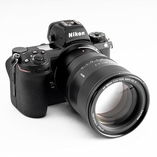 Image of VILTROX 85mm f /1.4 F1.4 Z Full Frame Lens Auto Focus Large Aperture Prime Portrait Lens with Hyper VCM Motor Compatible with Nikon Z-Mount Cameras Z5 Z50 Z50II Z6 Z6II Z7 Z7II ZFC Z30 Z9 Z8 ZF Z6III