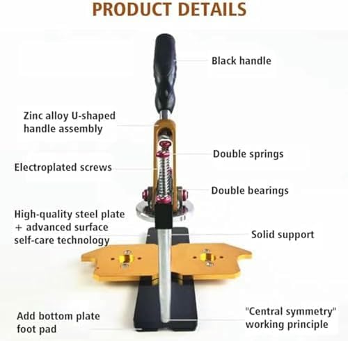 DIY Button Maker Kit - Easy Press for Custom Round Pins, Craft Projects & Unique Gifts - Perfect for Kids & Art Lovers