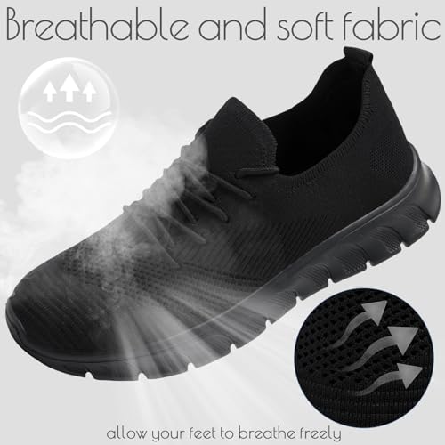 Image of ZGPWZWL Mens Running Shoes Fashion Sneakers for Walking Tennis Gym Shoes Slip On Lightweight and Comfortable