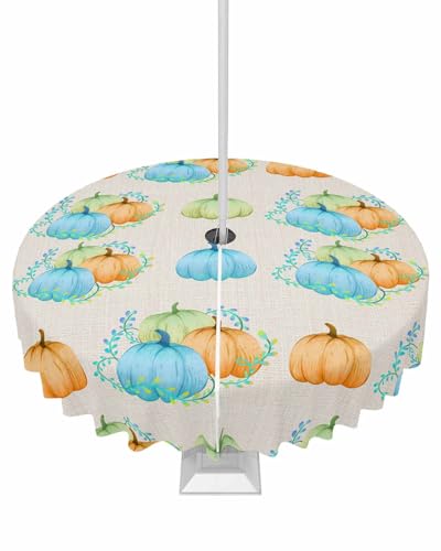 ARTSHOWING Thanksgiving Day Outdoor Tablecloth 60