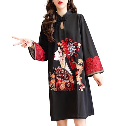 Enakshi® Lady Qipao Dress Soft Women Improved Cheongsam for Daily...