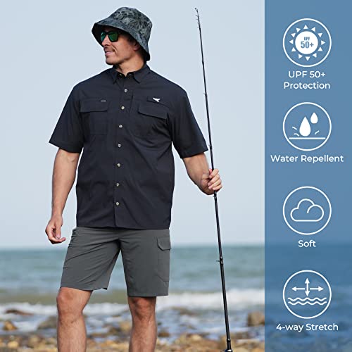KastKing Men's Fishing Shorts, Hiking Shorts Quick Dry Comfortable UPF 50+, 7 Pockets, Shorts for Men, 10.5" Inseam2