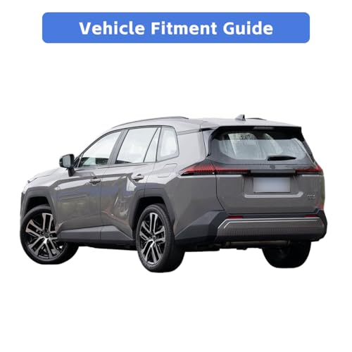 Image of Mud Flaps for 2026 Toyota RAV4 Mudflaps Mud Splash Guards, No-Drill Installation, Protects Against Rocks and Debris, Compatible with RAV4 MudGuards Exterior Accessories (Not Fit for Woodland Trim)