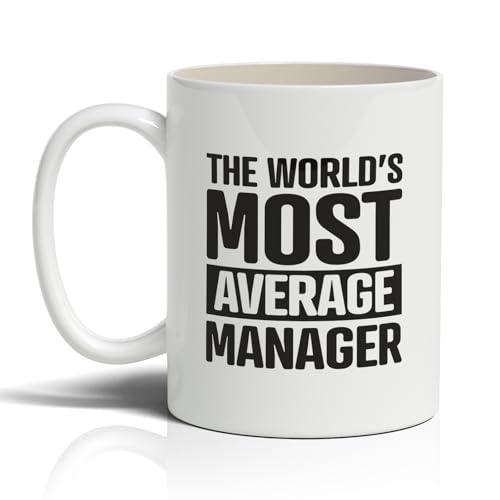 Punkcards - Funny Coffee Mugs - ‘Not The Worst Employee' - Novelty Xmas Mug - Secret Santa Gift - Festive Christmas Co-Worker - Birthday Gift - Microwave Safe - 11oz Ceramic Cup