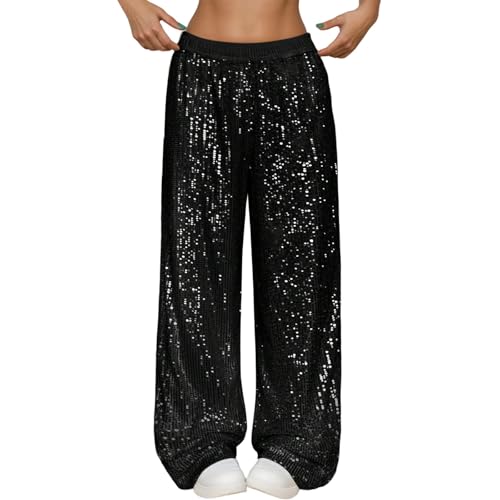 Pantalon décontracté avec poches fluide style jogging de yoga pour femme