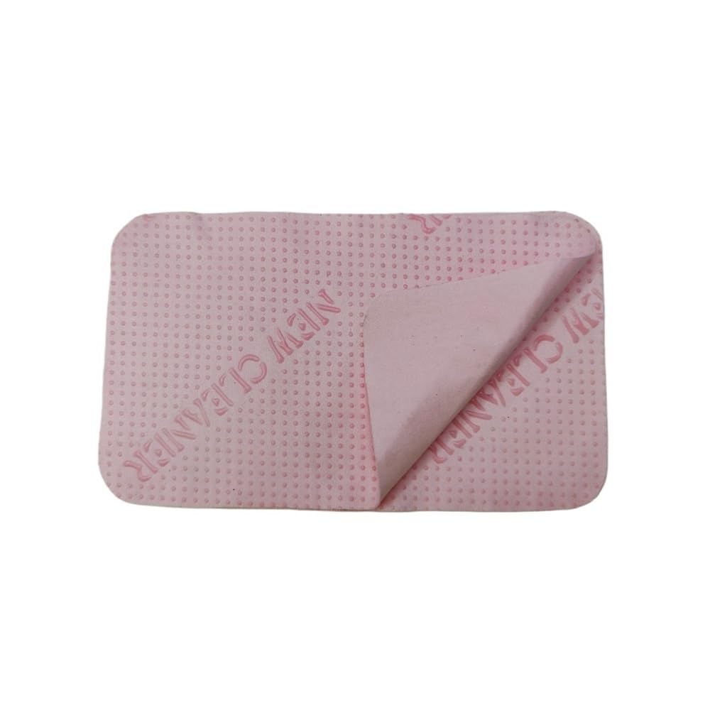 10 toallitas antideslizantes de microfibra para gafas, tamaño pequeño, color gris y marrón, para limpiar lentes, cámara, reloj de pulsera (10 rosas)