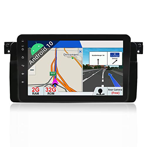 Greatest Product BXLIYER Android 10 Double Din Car Stereo Head Unit Fit for BMW E46 3er M3 320 325 Rover75 MG ZT - 8 Inch 2G+32G - Free Backup Camera Canbus - WiFi 4G Bluetooth Steering Wheel DAB Carplay Android Auto