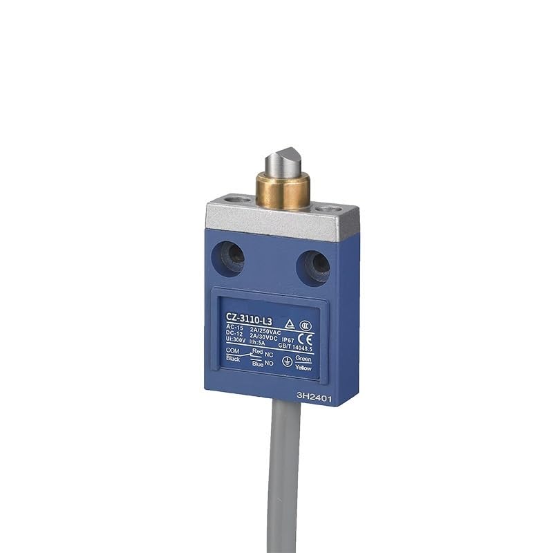 Limit Travel Switch Waterproof CZ-3110 Silver Contact with Wire 3 Meters(CZ-3110-L3)