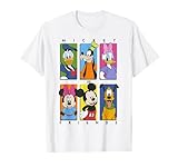 Disney Mickey and Friends Group Shot Panels T-Shirt