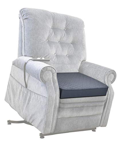 Comfortanza Large 20x20x5 Memory Foam Thick Non-Slip Chair Seat Cushion for Recliners, Armchairs
