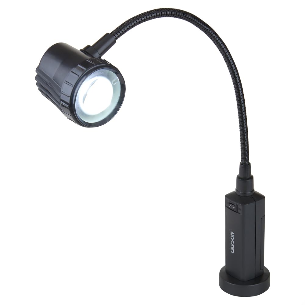 Carson Task Lamp / White / Task Lamp (LF-10) Magnifiers