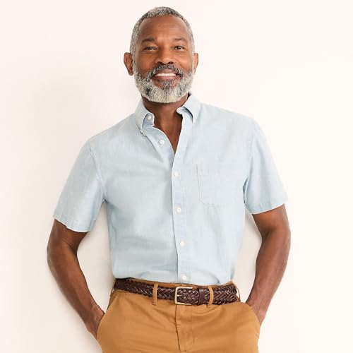 Lands' End Men's Leather Braid Belt2