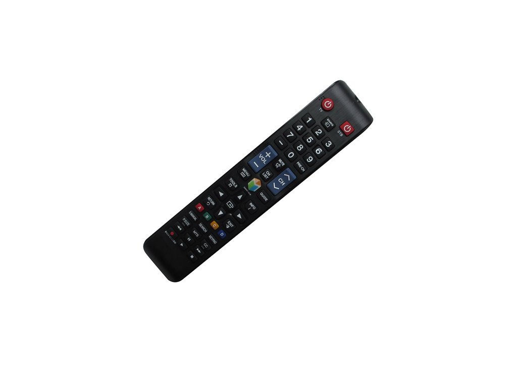 مخکی view of the Easytry123 remote control showing all buttons and their labels.