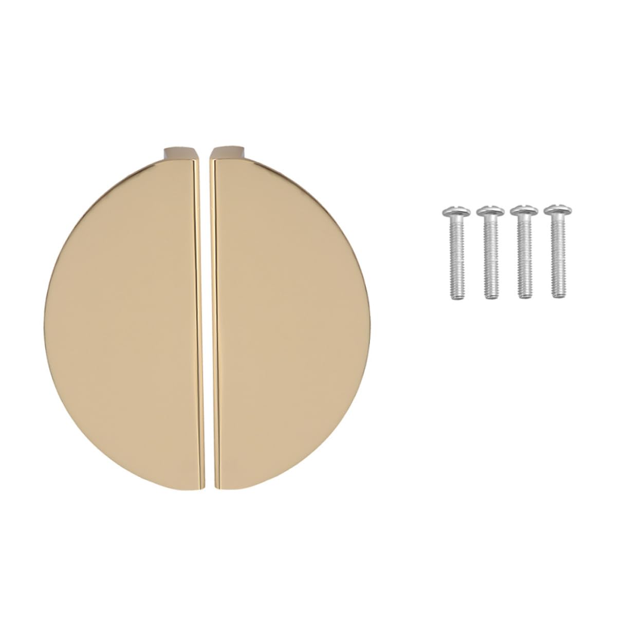 ARTIBETTER Practical Knobs Half Moon Drawer Pull Handles Suitable for Home Furniture