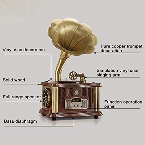 Tourne-disques rétro, phonographe télécommandé rétro, Tourne-Disque de Style Vintage, Enregistrement Vinyle vers MP3… - Les Beatles, Paul McCartney, John Lennon, RIngo Starr, George Harrison Tourne-disques rétro, phonographe télécommandé rétro, Tourne-Disque de Style Vintage, Enregistrement Vinyle vers MP3… – Image 5