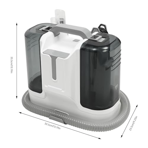 Tapijtreiniger, vlekreiniger, draagbare vlekreiniger, vlekreinigingsoplossing, wit, wasstofzuiger, tapijtreiniger voor tapijt, bank, mat, kussen, trappen, auto - Image 6