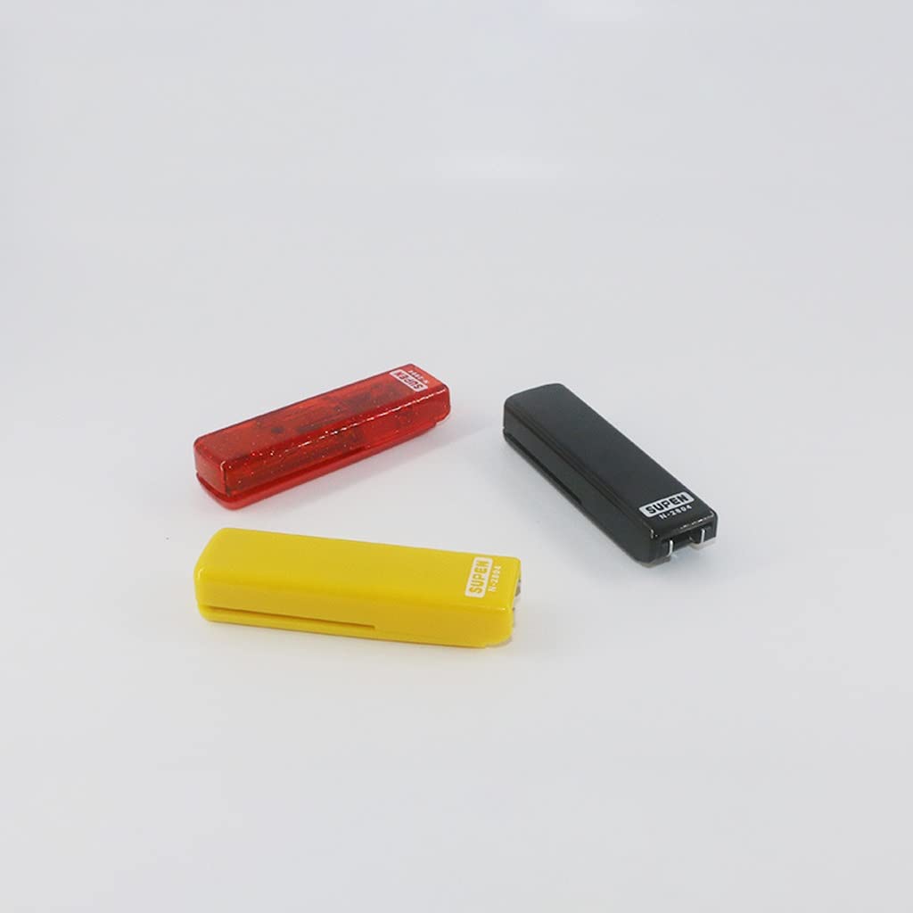 Schreibtischhefter, kreativer Hefter, Mikrohefter, Mini-Hefter, Büro, Studenten, Schreibwaren, Geschenk, geeignet für Büro, Schreibtisch, Bürobindung (Farbe: A)