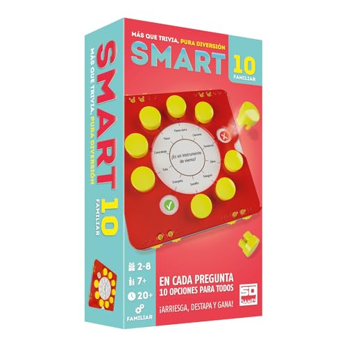 SD GAMES Juego De Mesa Smart 10: Familiar