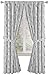 Jay Franco Minecraft Survive Light 84" inch Drapes 4 Piece Set - Beautiful Room Décor & Easy Set up - Window Curtains Include 2 Panels & 2 Tiebacks (Official Minecraft Product)