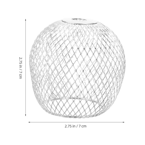 1pc Metal Lamp Cover Decorative Lampshade for Ceiling Light and Chandelier Chic Design Metal Material Housewarming Present - Image 3