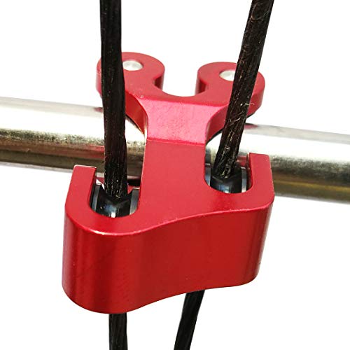 image for HRCHCG 3/8 inch Aluminum Compound Bow Cable Slide Archery Bow String S
