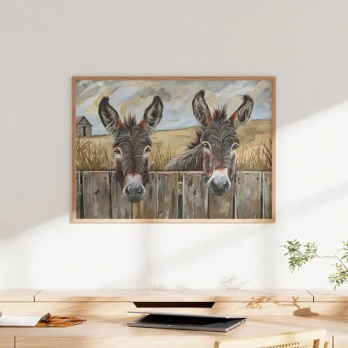 Toile d'ânes et maison rustique pour une ambiance douce à la maison