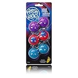 Fresh Kicks Foul Ballz (6 Pack) - Odor Deodorizer Balls for Shoes, Sneakers, Gym Bags and Lockers - Long Lasting Odor Eliminator and Air Freshener Twist Design