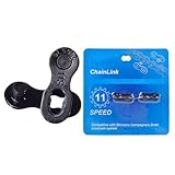 Cadena de bicicleta de 6 a 12 velocidades, hebilla mágica para bicicleta, hebilla de cadena de liberación rápida, 11 velocidades, diamante negro