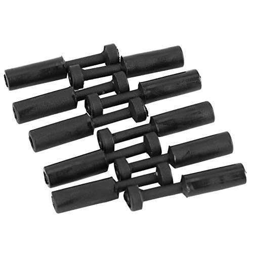 100 Peças Plugue Final Composto de Plástico 4pp Conector de Plugue de Tubo Encaixe Encaixes de Tubo