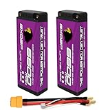 GXDZP 2S 7.6V 6600mAh 150C ロングリポバッテリー LCGハードケース 5mmプラグ 低重心 1/10スケール RCカー オフロード オンロード レーシングカー トラック ATV ボート ドローン ヘリコプター 高性能 高放電 ラジコン 競技用 レース