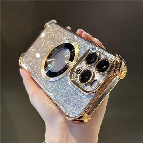 Housse de protection paillettes pour iPhone 14 Pro Max idéale en soirée