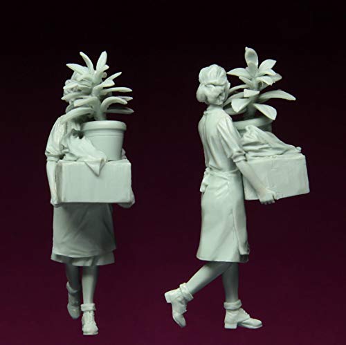 Kit modelo de figura de resina 1/35 sin pintar miniatura 3
