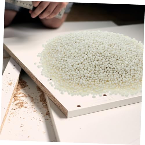 Repuesto adhesivo en gránulos termofusibles PVC blanco 1000g para cantos de tableros 4