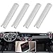 Car Air Conditioning Vent Strip for Cayenne (2018–2021) – Toggle Style AC Outlet Cover, ABS Plastic Wind Vent Strip, 4-Piece Replacement Set Compatible with For Cayenne For HVAC