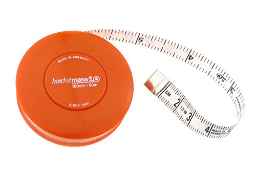 Balzer hoechstmass 80206O rollfix de Cinta métrica 150 cm, 152,4 cm, Naranja