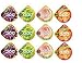 12 Bags of UHA Mikakuto Kororo Gummy 40g Grape, Muscat, peach,and mango