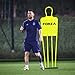 NWS Forza Soccer Free Kick Training Mannequin [Mini/Junior/Senior] | Durable PVC Training Dummies with Steel Ground Spikes - Optional Carry Bag