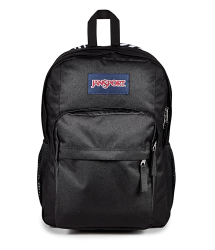 Image of JanSport Big Plans Backpack, Surreal Swirlies Con Black /Black /White /Black