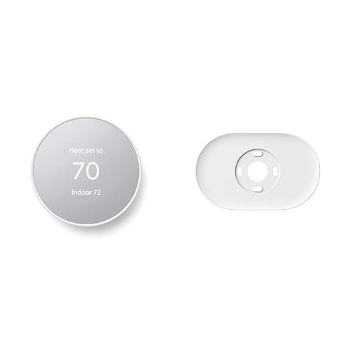 Google Nest Thermostat with Trim Kit (Snow)