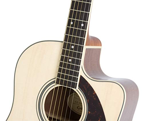 Epiphone AJ-220SCE Guitare électro-acoustique Natural - Les Beatles, Paul McCartney, John Lennon, RIngo Starr, George Harrison Epiphone AJ-220SCE Guitare électro-acoustique Natural – Image 3
