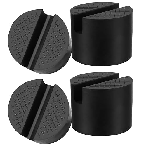 Wagenheber Gummiauflage 4 Stück Universelle Gummiauflage für Wagenheber und Hebebühnen mit 48mm Durchmesser – Ideal für PKW und SUV Robust, Langlebig