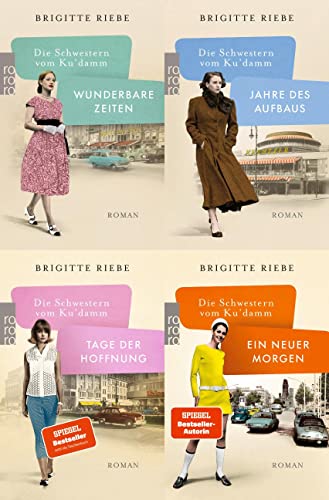 Preisvergleich Produktbild Die Schwestern vom Ku'damm Band 1-4 plus 1 exklusives Postkartenset