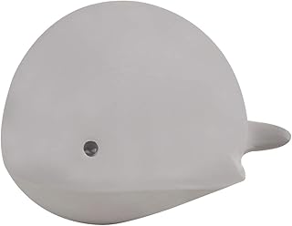 Tikiri Toys Ocean Buddies Whale Natural Rubber Rattle (Gray)